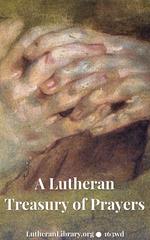 Morning Prayer for Wednesday from the "Treasury of Prayers"